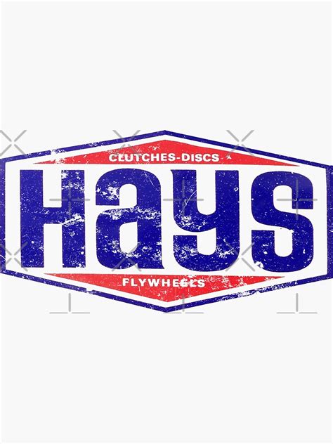 Hays Sticker For Sale By Retrorockit Redbubble