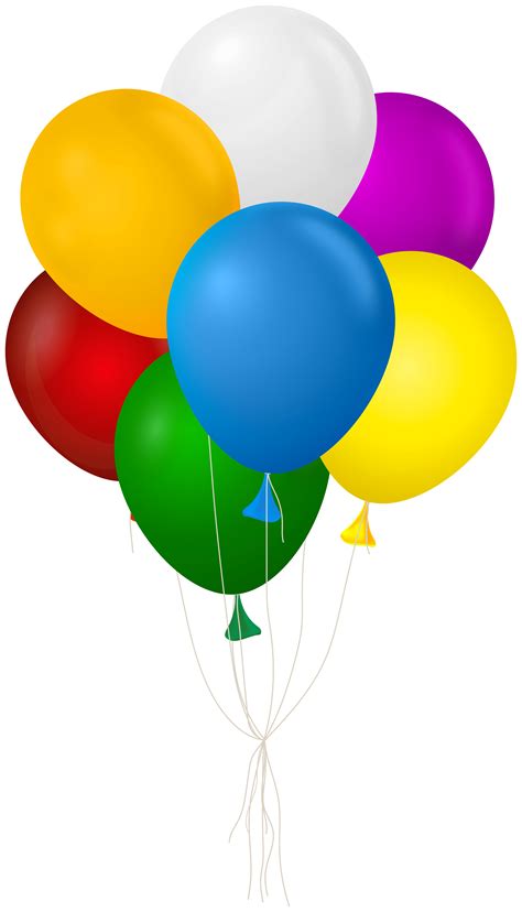 Colorful Bunch Of Balloons Png Clipart Gallery Yopriceville High