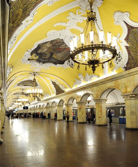 Moscows Most Grand And Historic Metro Stations Eat Drink Travel Magazine
