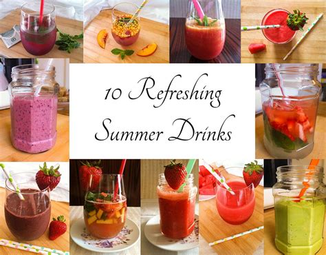 10 Refreshing Summer Drinks Cooking With A Wallflower