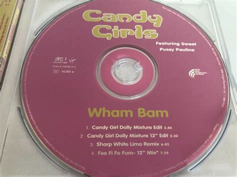 Candy Girls Wham Bam Cd Europe Vc 1996 4 Track Dolly Mixture Edit Bw Dolly For Sale Online Ebay