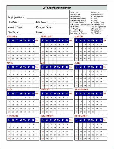 Employee attendance tracker ms excel template. 12 attendance Roster Template Excel - Excel Templates ...