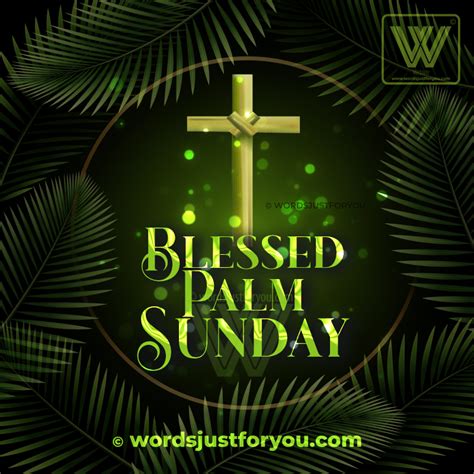 Blessed Palm Sunday WordsJustforYou Com Original Creative Animated GIFs