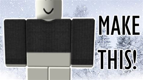 Making A Knit Sweater Roblox Youtube