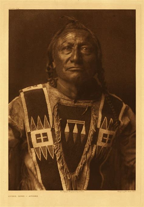 Photograph Of Atsina Man Courtesy Northwestern University Library