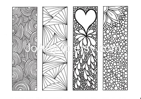Let me know if you make some of these diy bookmarks. Zentangle Inspired Art Bookmarks DIY Printable Coloring