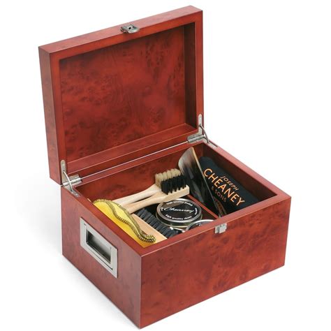 Cheaney Wooden Valet Shoe Care Box Cheaney Accessories