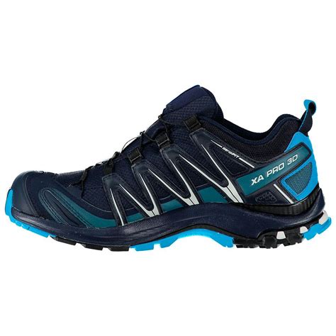 Salomon Xa Pro 3d Goretex Trail Running Shoes Blue Runnerinn