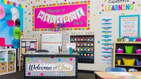 Confetti Classroom Classroom Decorations Teacher Created Resources