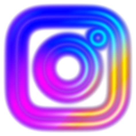Ilustración 3d Logotipo De Neón De Instagram 13928881 Png