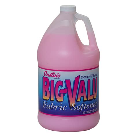 Big Valu Fabric Softener Rinse Pink Austins Bleach