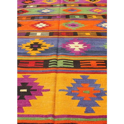 The illustration is available for download in high resolution quality up to 2900x2900 and in eps file format. Keivan Woven Arts Vintage Rainbow Turkish Kilim Rug With ...