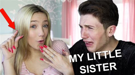 Little Sister Tells Me Her First Time Cringe Youtube
