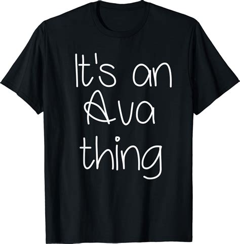 Its An Ava Thing Funny Birthday Women Name T Idea T