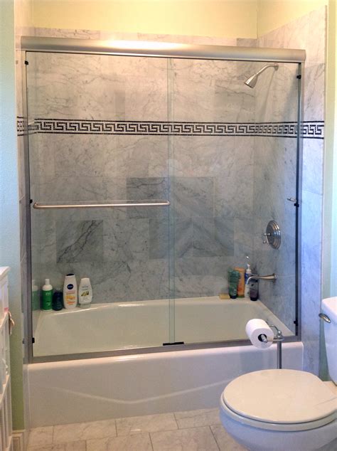 Bathroom glass tub doors from dreamline. Sliding Shower Doors — Shower Doors of Dallas