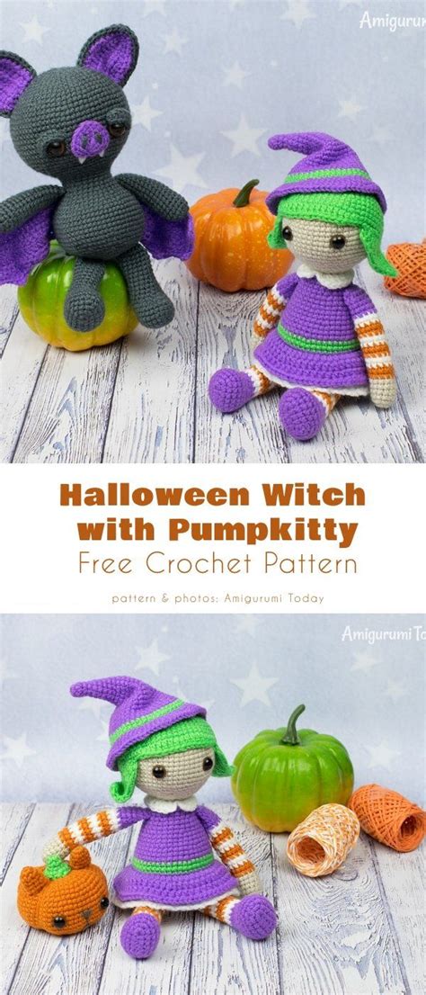 Halloween Decorations Free Crochet Patterns | Halloween crochet ...