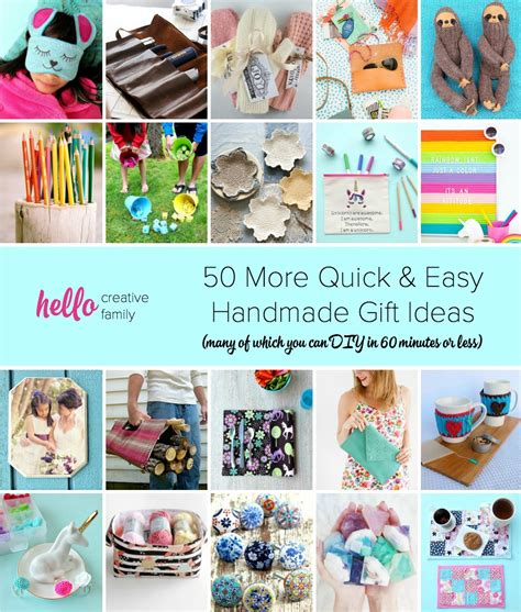 We may earn a commission from these links. 50+ Last Minute Handmade Gifts You Can DIY in 60 Minutes ...