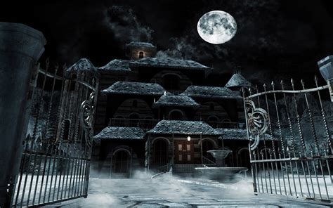 3d Haunted House Wallpaper 59 Images