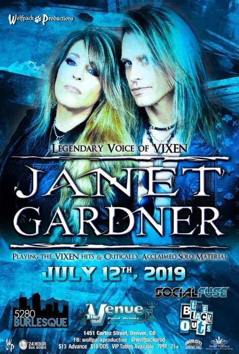 Ex Vixen Singer Janet Gardner Performs In Denver Video Empire Extreme