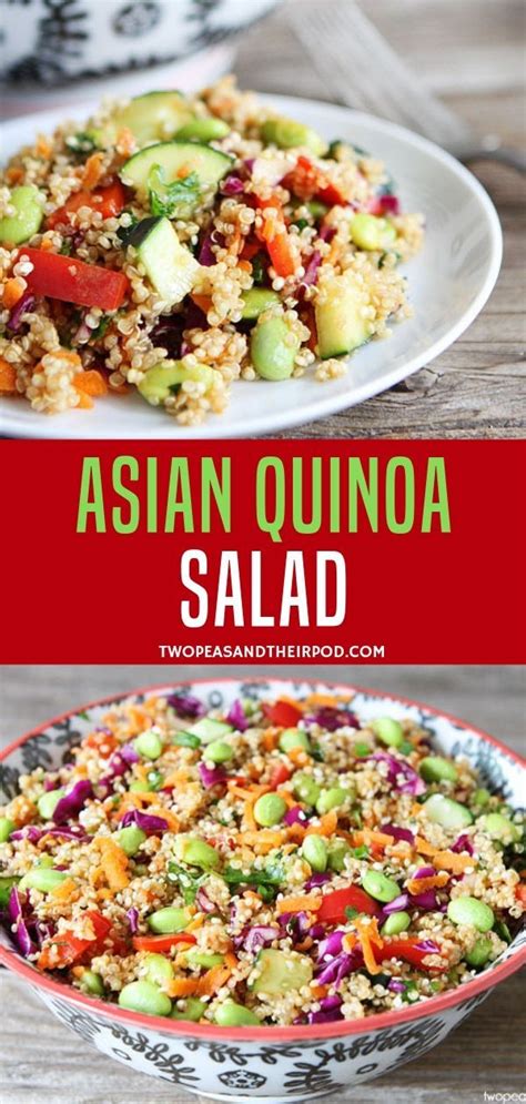 Include This Asian Quinoa Recipe In Your Signature Dishes
