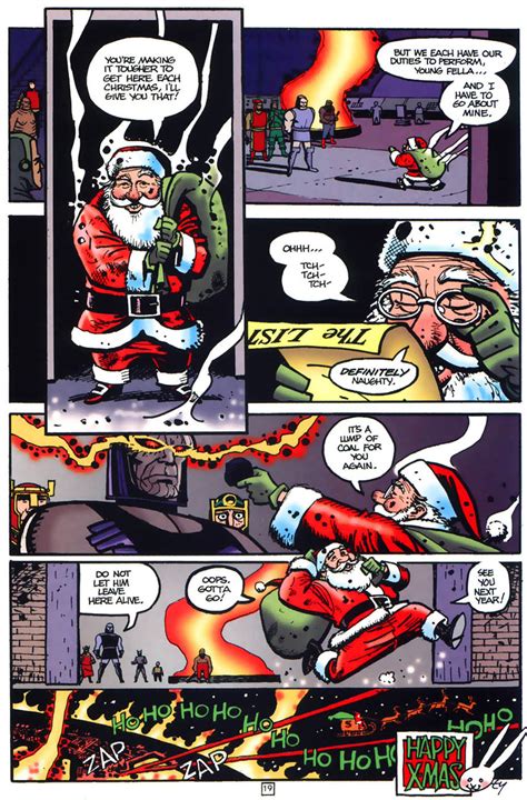 the cheerful but crazy history of santa claus in comics — the daily fandom