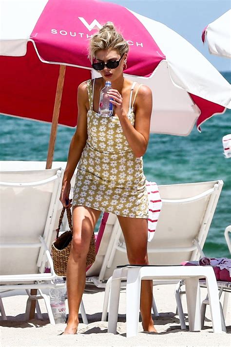 Charlotte Mckinney At A Beach In Miami 07162018 Hawtcelebs