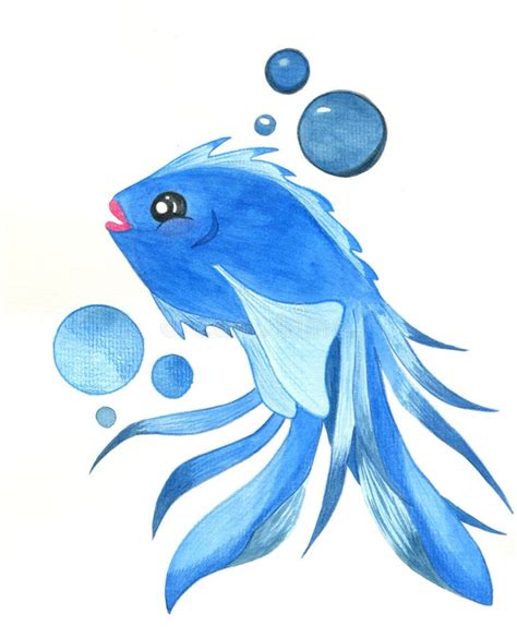 Magic Fish Stock Illustration Illustration Of Waterbird 229153187