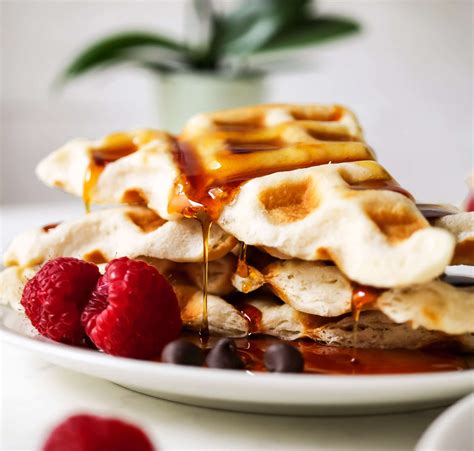 A low cholesterol diet is definitely a must nowadays. Desserts With Benefits Easy Crescent Waffles - low sugar ...