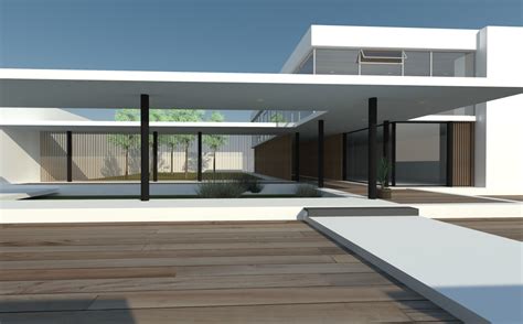 Modern House Architecture 3d Sketchup Model Cadbull