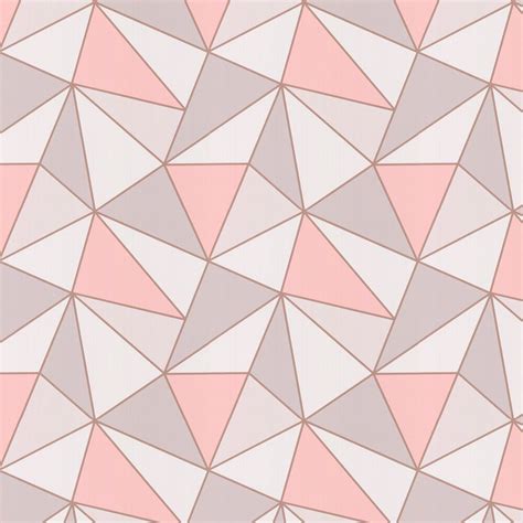 Rose Gold Geometric Wallpapers Wallpaper Cave