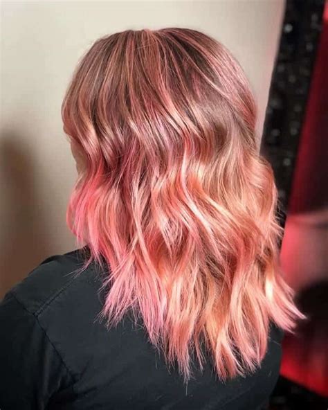 Brown Hair With Pink Highlights Top 10 Ideas Hairstylecamp