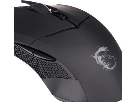 Msi Clutch Gm08 4200 Dpi Optical Wired Gaming Mouse With Red Led