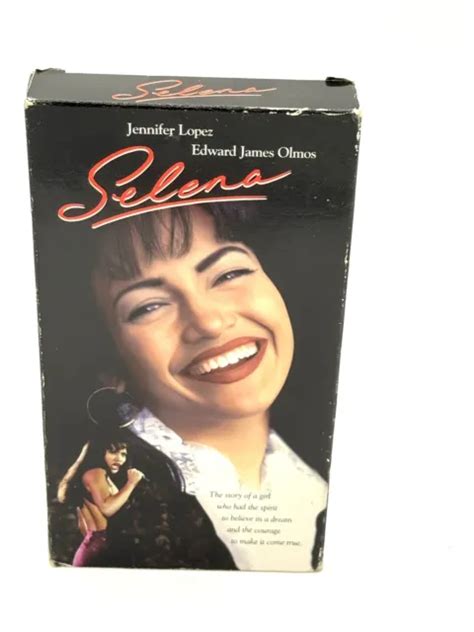 Selena Vhs Jennifer Lopez Edward James Olmos 1997 6 99 Picclick