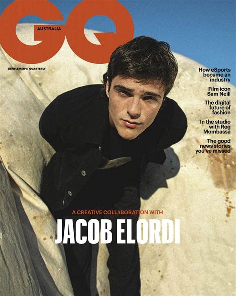 Jacob Elordi Covers Gq Australia Julyaugust 2020 By Isabella Elordi
