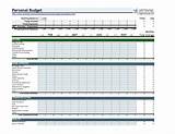Pictures of Home Finance Tracking Spreadsheet