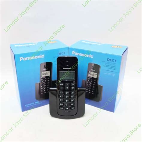 Jual Panasonic Wireless Kx Tgb110 Black New Models Di Seller Halers