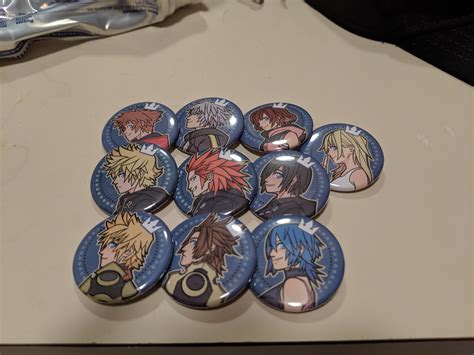 Bought Some Really Cool Pins At My Local Convention Today Kingdomhearts