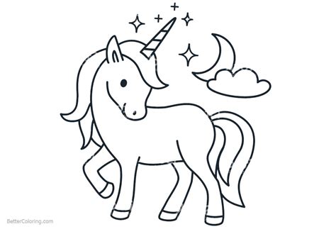 Coloring or colouring may refer to: Cartoon Chibi Unicorn Coloring Pages - Free Printable ...