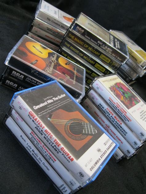 lot of 25 classical music cassettes mozart by minniesstitches