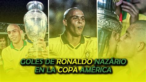 Goles De Ronaldo Nazário Copa América 1995 1999 Youtube
