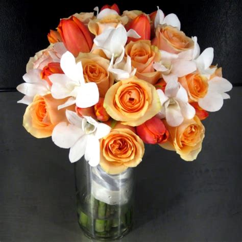 Roses Tulips And Orchids Bridal In San Diego Ca House Of Stemms