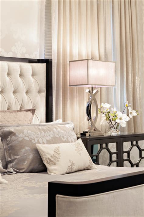 Modern Glamour Contemporary Bedroom Miami By Marilee Bentz