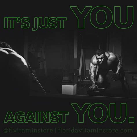 Its Just You Against You Fitness Motivation Quotes