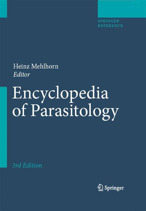 Encyclopedia Of Parasitology 3rd Edition