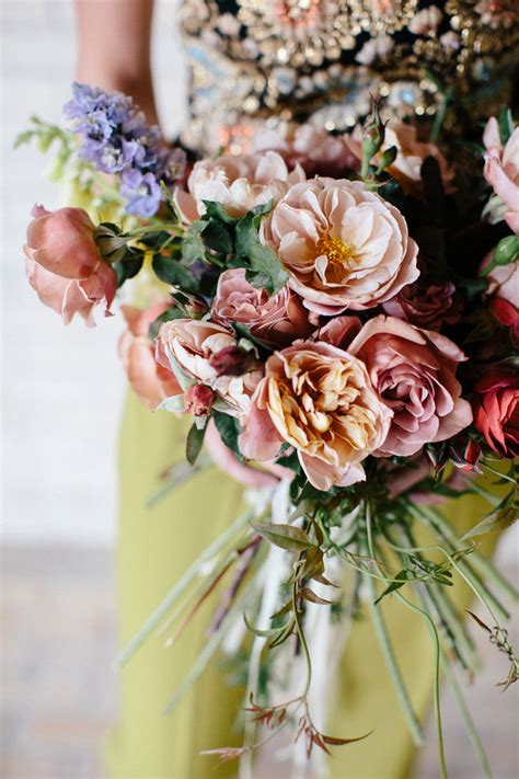 Wedding bouquet, bridal bouquet, wedding flower, dusty pink, mauve, blush, peach. Bridal bouquet inspiration | Modern bridal bouquet | 100 ...