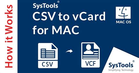 Solution To Convert Csv To Vcard For Mac Without Losing Any Data