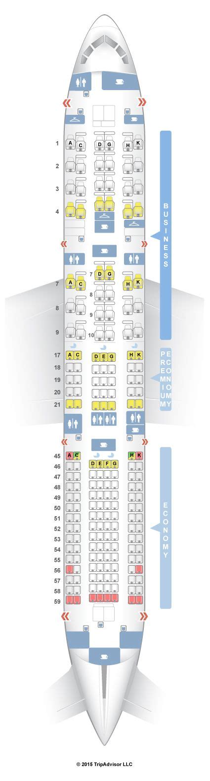 Seatguru Seat Map Japan Airlines Boeing 787 9 789 British Airways