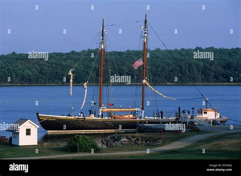 Elk282 1240 Maine Bath Maine Maritime Museum Schooner Sherman