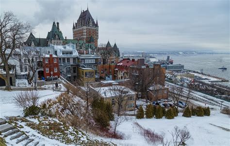 Canada Quebec Winter Quebec Winter Bing Wallpaper Download