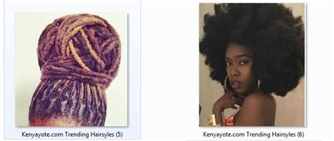 Bunların yaklaşık 1% kadarı sentetik saç uzatma. Photos of Best and trending hairstyles in Kenya, 2017: Africa Braids, Abuja | Kenyayote